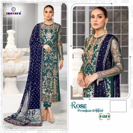 Rose Premium Edition S 132 By Shanaya Pakistani Suit Catalog
